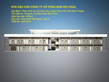 Nhà hậu cần Công Ty Cổ Phần Nam Núi Chúa