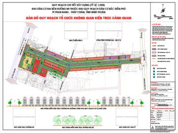 Bảng công bố quy hoạch Khu dân cư 2 bên đường N9