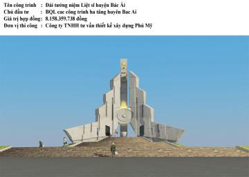 Đài tưởng niệm Liệt Sĩ Huyện Bắc Ái