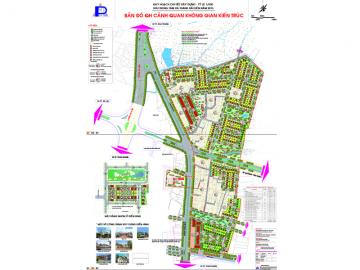 Bảng công bố quy hoạch Khu trung tâm xã Thanh Hải