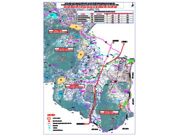 Bảng công bố quy hoạch Hệ thống thủy lâm kết hợp để phòng chống hoang mạc hóa và thích ứng biến đổi khí hậu trên địa bàn Huyện Ninh Phước Và Huyện Thuận Nam, Tỉnh Ninh Thuận